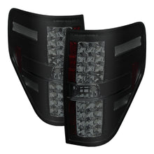 गैलरी व्यूवर में इमेज लोड करें, Spyder Ford F150 09-14 LED Tail Lights Black Smoke ALT-YD-FF15009-LED-BSM