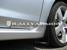 Cargar imagen en el visor de la galería, Rally Armor 2004-2009 Mazda3/Speed 3 UR Black Mud Flap w/ White Logo