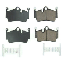 Carica l&#39;immagine nel visualizzatore di Gallery, Power Stop 17-18 Porsche 718 Boxster Rear Z17 Evolution Ceramic Brake Pads w/Hardware