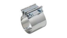 Carica l&#39;immagine nel visualizzatore di Gallery, Vibrant Easy Seal SS Exh Sleeve Butt Joint Clamp for 3.5in OD Tubing also 3.5in Nominal Oval Tubing
