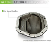 Load image into Gallery viewer, DV8 Offroad HD Dana 44 Diff Cover Cast Iron Gray Powdercoat