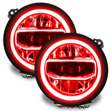 Laden Sie das Bild in den Galerie-Viewer, Oracle Jeep Wrangler JL/Gladiator JT RGB+W Headlight DRL Upgrade Kit - ColorSHIFT