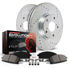 Power Stop 06-13 Audi A3 Front Z23 Evolution Sport Brake Kit - 2to4wheels