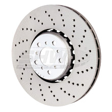 गैलरी व्यूवर में इमेज लोड करें, SHW 15-18 BMW X5 M 4.4L Right Front Cross-Drilled Lightweight Brake Rotor
