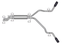 Charger l&#39;image dans la galerie, Gibson 99-03 GMC Sierra 1500 SL 5.3L 2.5in Cat-Back Dual Extreme Exhaust - Black Elite