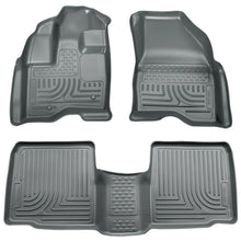 Laden Sie das Bild in den Galerie-Viewer, Husky Liners 09-13 Lincoln MKS WeatherBeater Combo Black Floor Liners