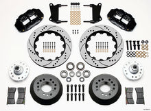 गैलरी व्यूवर में इमेज लोड करें, Wilwood Narrow Superlite 6R Front Hub Kit 14.00in Drilled 67-69 Camaro 64-72 Nova Chevelle