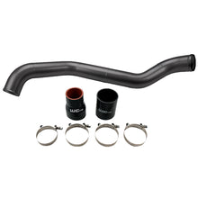 Cargar imagen en el visor de la galería, Wehrli 01-04 Chevrolet 6.6L LB7 Duramax Driver Side 3in Intercooler Pipe - WCFab Grey