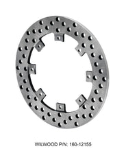गैलरी व्यूवर में इमेज लोड करें, Wilwood Rotor-SuperAlloy-Rear Drag-Drilled 11.44 x .350 - 8 on 7.00in