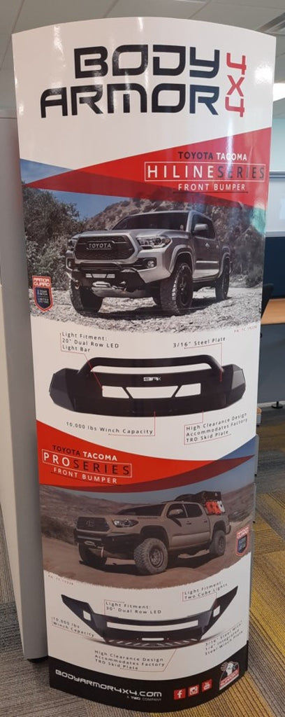 Body Armor 4x4 Pop Display For Toyota Totem