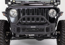 Charger l'image dans la galerie, Go Rhino 07-20 Jeep Wrangler JL/JLU/JK/JKU/Gladiator JT Rockline Front Stubby Bumper w/ Overrider