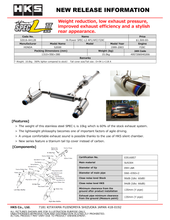 Carica l&#39;immagine nel visualizzatore di Gallery, HKS Hi-Power Muffler SPEC-L II - AP2 F22C S2000 Honda