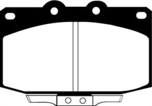 Carica l&#39;immagine nel visualizzatore di Gallery, EBC 86-89 Mazda RX7 2.4 (1.3 Rotary)(Vented Rear Rotors) Greenstuff Front Brake Pads