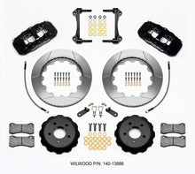Carica l&#39;immagine nel visualizzatore di Gallery, Wilwood AERO6 Front Hat Kit 14.00 2015-Up Mustang w/Lines
