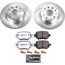 Carica l&#39;immagine nel visualizzatore di Gallery, Power Stop 15-18 Volkswagen Golf Rear Z26 Street Warrior Brake Kit