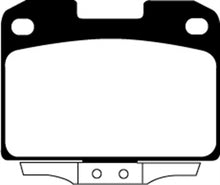 Carica l&#39;immagine nel visualizzatore di Gallery, EBC 94-96 Dodge Stealth 3.0 4WD Redstuff Rear Brake Pads