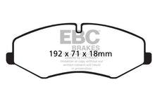 Laden Sie das Bild in den Galerie-Viewer, EBC 10-14 Land Rover LR4 5 Greenstuff Front Brake Pads