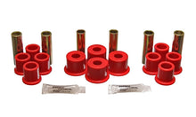 Laden Sie das Bild in den Galerie-Viewer, Energy Suspension 8/81-96 Ford F100/F150 2WD Red Rear Leaf Spring Bushing Set