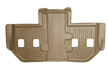 Carica l'immagine nel visualizzatore di Gallery, Husky Liners 07-13 GM Escalade/Suburban/Yukon WeatherBeater Tan 3rd Seat Floor Liners