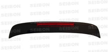 Cargar imagen en el visor de la galería, Seibon 92-95 Honda Civic HB SP Carbon Fiber Rear Spoiler w/LED