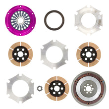 Cargar imagen en el visor de la galería, Exedy 2008-2015 Mitsubishi Lancer Evolution GSR L4 Hyper Triple Cerametallic Clutch Rigid Disc