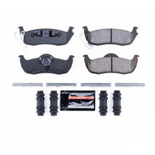 Carica l&#39;immagine nel visualizzatore di Gallery, Power Stop 06-10 Jeep Commander Rear Z23 Evolution Sport Brake Pads w/Hardware
