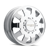 Mayhem 8181 Challenger Dually 22x8.25 / 10x285 BP / 169mm Offset / 220.1mm Hub Polished Wheel