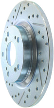 Laden Sie das Bild in den Galerie-Viewer, StopTech Select Sport 2000-2009 Honda S2000 Slotted and Drilled Right Rear Brake Rotor