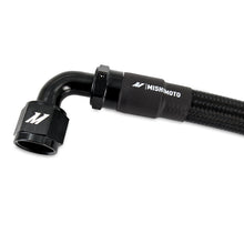 Cargar imagen en el visor de la galería, Mishimoto 3Ft Stainless Steel Braided Hose w/ -10AN Straight/90 Fittings - Black