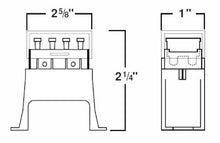 गैलरी व्यूवर में इमेज लोड करें, Hella Fuse Box 4 Way Axial Single
