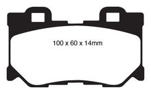 Carica l&#39;immagine nel visualizzatore di Gallery, EBC 08-13 Infiniti FX50 5.0 Yellowstuff Rear Brake Pads