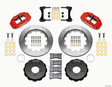 गैलरी व्यूवर में इमेज लोड करें, Wilwood Narrow Superlite 4R Front Hat Kit 14.00in Red 2007-Up Jeep Wrangler