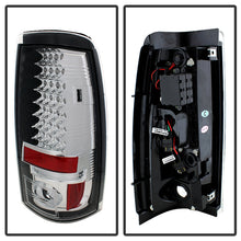 Laden Sie das Bild in den Galerie-Viewer, Spyder Chevy Silverado 1500/2500 03-06 (Does Not Fit Stepside)LED Tail Lights Chrm ALT-YD-CS03-LED-C