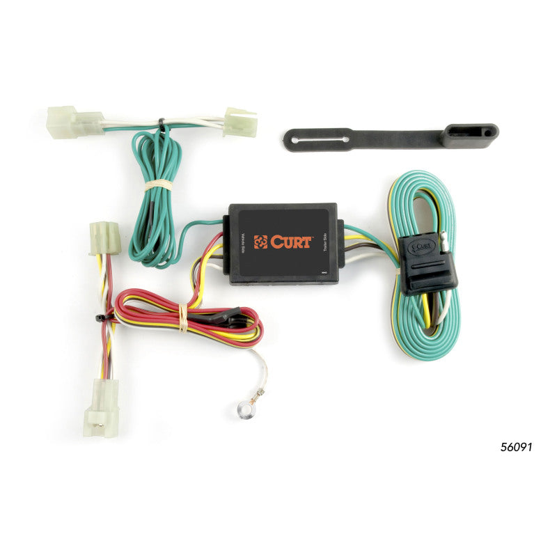 Curt 10-14 Subaru Legacy Custom Wiring Harness (4-Way Flat Output)