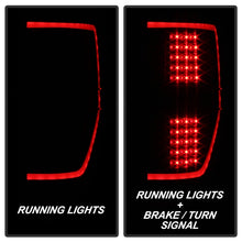 Carica l&#39;immagine nel visualizzatore di Gallery, xTune 09-14 Ford F-150 Light Bar LED Tail Lights - Black Smoke (ALT-JH-FF15009-LBLED-BSM)