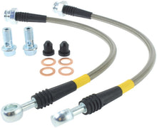 Charger l&#39;image dans la galerie, StopTech 89-98 Nissan 240SX (OE Upgrade) Stainless Steel Rear Brake Lines
