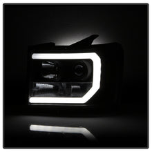 Charger l&#39;image dans la galerie, Spyder GMC Sierra 1500/2500/3500 07-13 V2 Projector Headlights- Black PRO-YD-GS07V2-LBDRL-BK