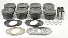 Carica l&#39;immagine nel visualizzatore di Gallery, Mahle MS Piston Set SBF 281ci 3.551in Bore 3.543stk 5.933in Rod .866 Pin 0cc 11.9 CR Set of 8
