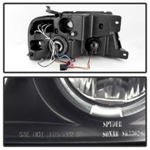 Carica l&#39;immagine nel visualizzatore di Gallery, Spyder Ford F150 04-08 Projector Headlights Version 2 LED Halo LED Blk Smke PRO-YD-FF15004-HL-G2-BSM