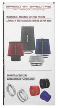 Cargar imagen en el visor de la galería, Spectre Universal Intake Elbow Tube (ABS) 3in. OD / 45 Degree - Black Textured Powdercoat