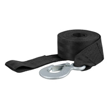 Load image into Gallery viewer, Curt 20ft Winch Strap w/Snap Hook (1100lbs)