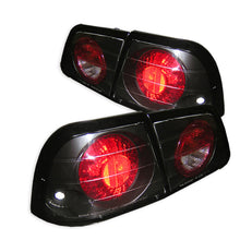 Laden Sie das Bild in den Galerie-Viewer, Spyder Nissan Maxima 97-99 Euro Style Tail Lights Black ALT-YD-NM97-BK