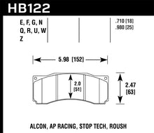 Carica l'immagine nel visualizzatore di Gallery, Hawk Stoptech ST-60 Caliper HP+ Street Brake Pads
