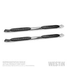 गैलरी व्यूवर में इमेज लोड करें, Westin 2019 Chevrolet Silverado/Sierra 1500 Crew Cab Non LD PRO TRAXX 5 Oval Nerf Step Bars - SS