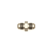 गैलरी व्यूवर में इमेज लोड करें, DeatschWerks 6AN Male Flare to 6AN Male Flare Coupler - Anodized Matte Black