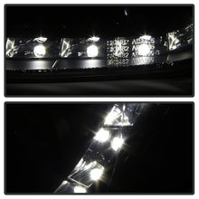 Charger l&#39;image dans la galerie, Spyder Audi A4 06-08 Projector Headlights Halogen Model Only - DRL Black PRO-YD-AA405-DRL-BK