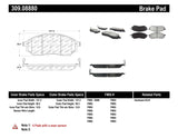 StopTech Performance 06-08 350Z w/ Std Brakes / 06-08 Infinity G35 Front Brake Pads
