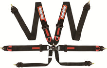 Carica l&#39;immagine nel visualizzatore di Gallery, RaceQuip Black FIA CAMLOCK 6pt Pull Down Lap