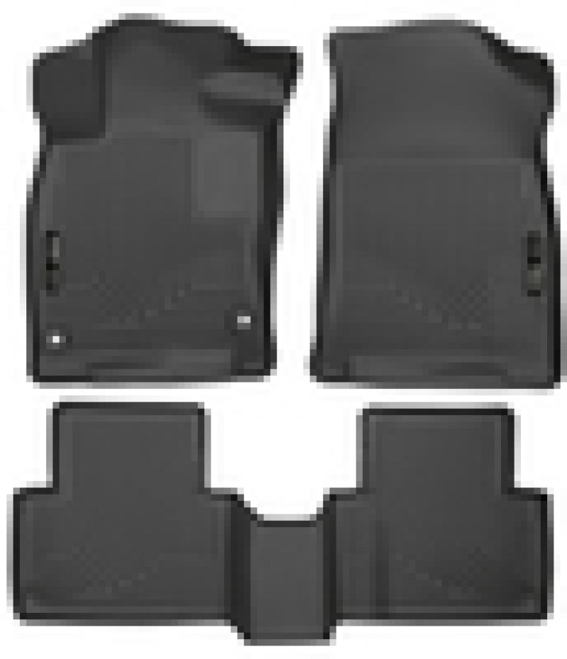 Husky Liners 2016 Honda Civic (4DR) WeatherBeater Combo Black Floor Liners - 2to4wheels