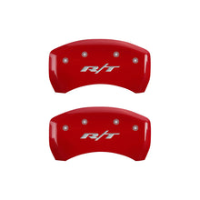 Charger l&#39;image dans la galerie, MGP 4 Caliper Covers Engraved Front &amp; Rear RT1-Truck Yellow finish black ch